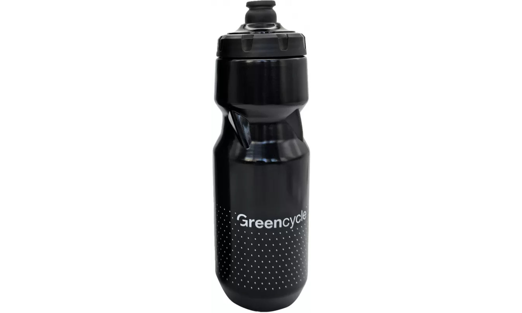 Фляга Green Cycle GBT-518, 0,7L с увеличенным клапаном, черная 