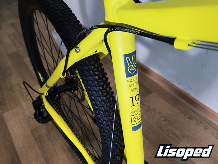 Фотография Велосипед Winner IMPULSE 27,5" (2020) 2020 Зеленый 3