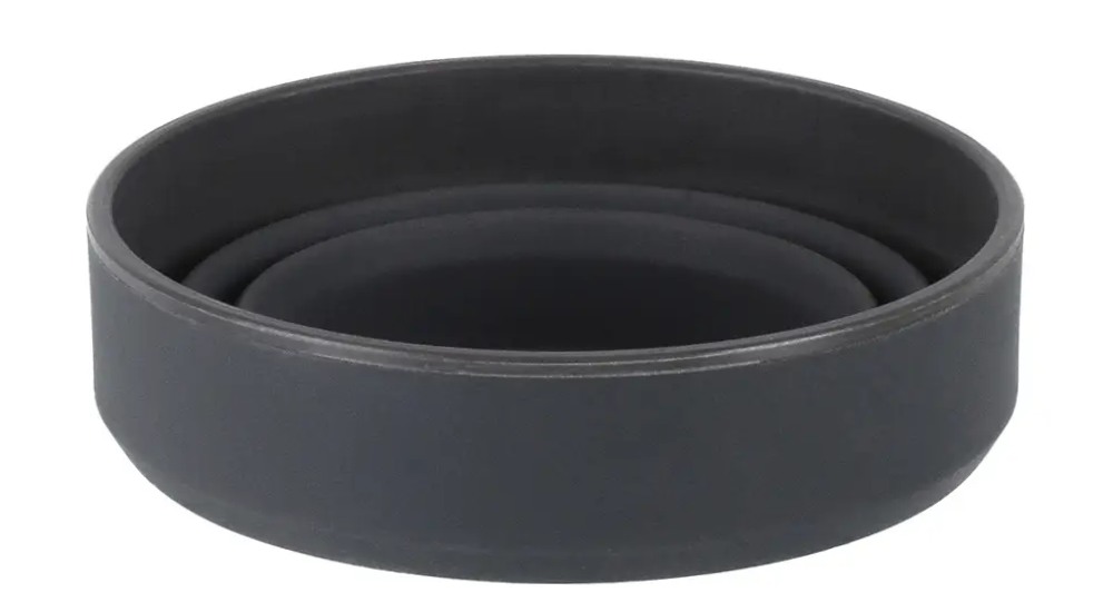 Кружка туристическая складная Lifeventure Silicone Ellipse Mug graphite 2