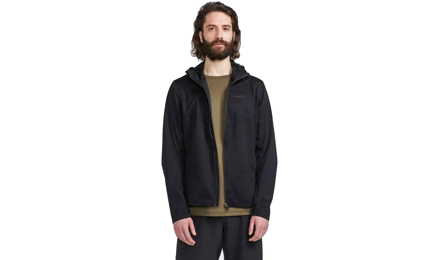 Фотография Куртка Craft ADV ESSENCE HYDRO JACKET мужской, размер М, сезон AW 22, черный 8