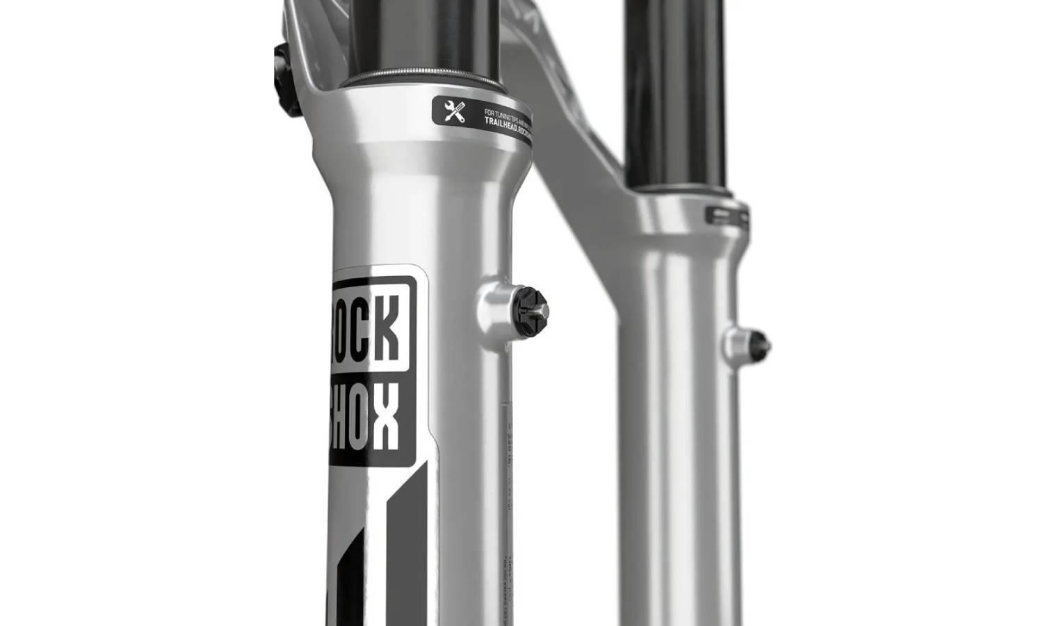 Вилка RockShox Pike DJ - 26" 15x100 Solo Air 100 Gloss Silver, Crown AdjAlum Str Tpr Disc (includes 2 BtmTokens, Star nut, Maxle Ult) 6