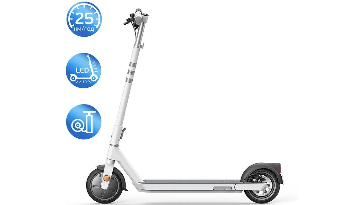 Электросамокат OKAI ES20-NEON 9" 300(600)W, 9.8Ah, NFC, App, белый 18 Электросамокат OKAI ES20-NEON 9" 300(600)W, 9.8Ah, NFC, App, белый 18