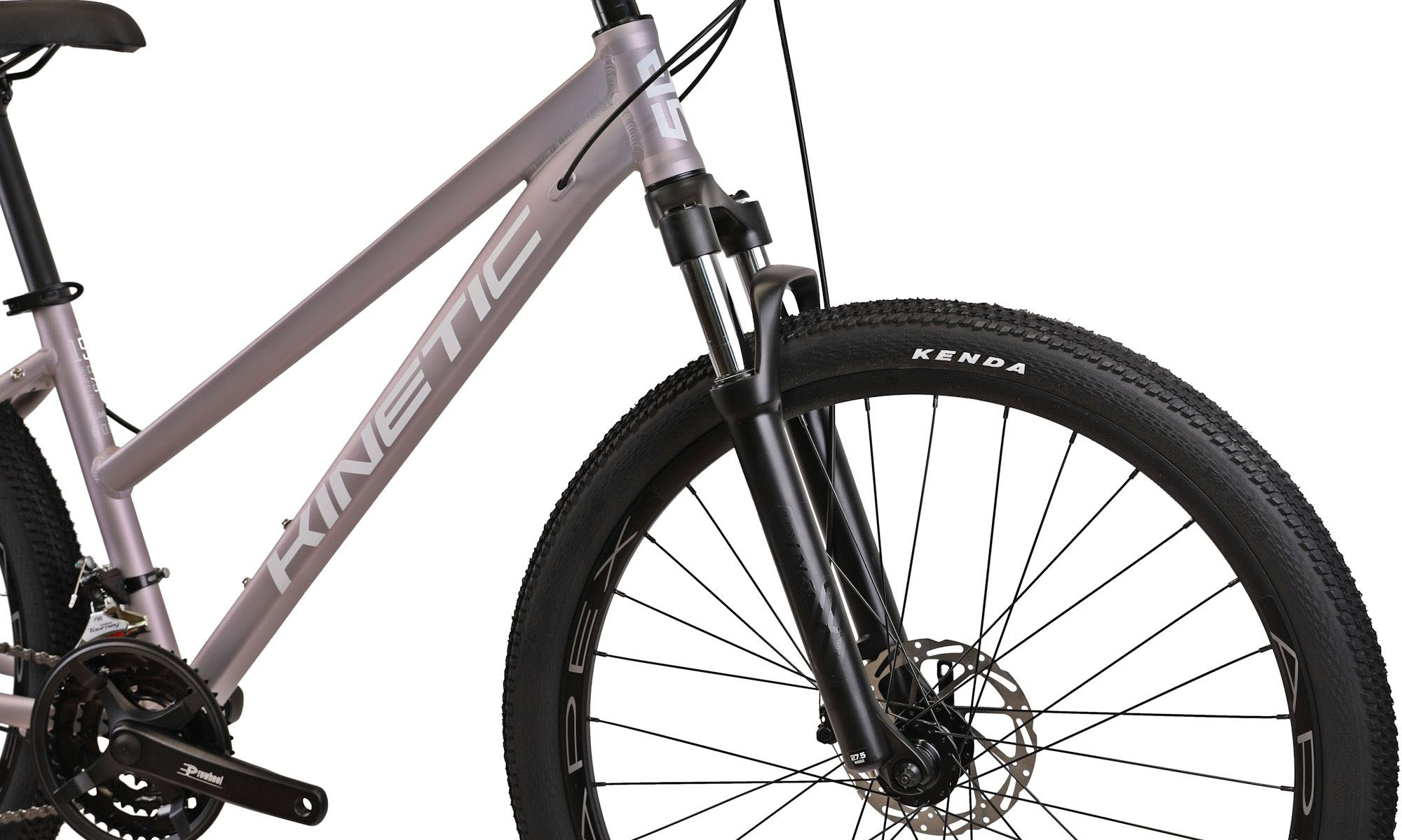 Фотографія Велосипед KINETIC VESTA 27.5", размер M, рама 17", 2025, Серый (мат/перл) 3