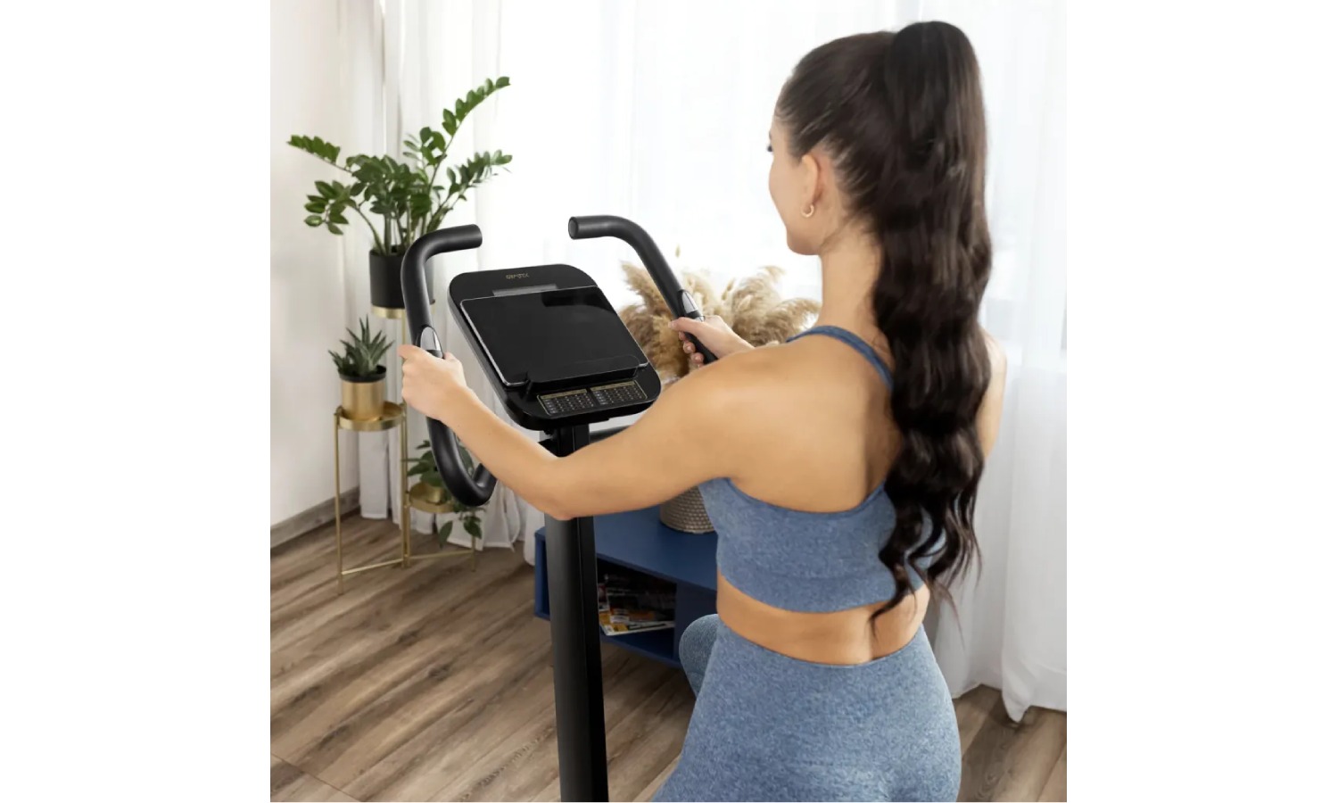 Велотренажер Gymtek XB6000 электромагнитный золотой 14
