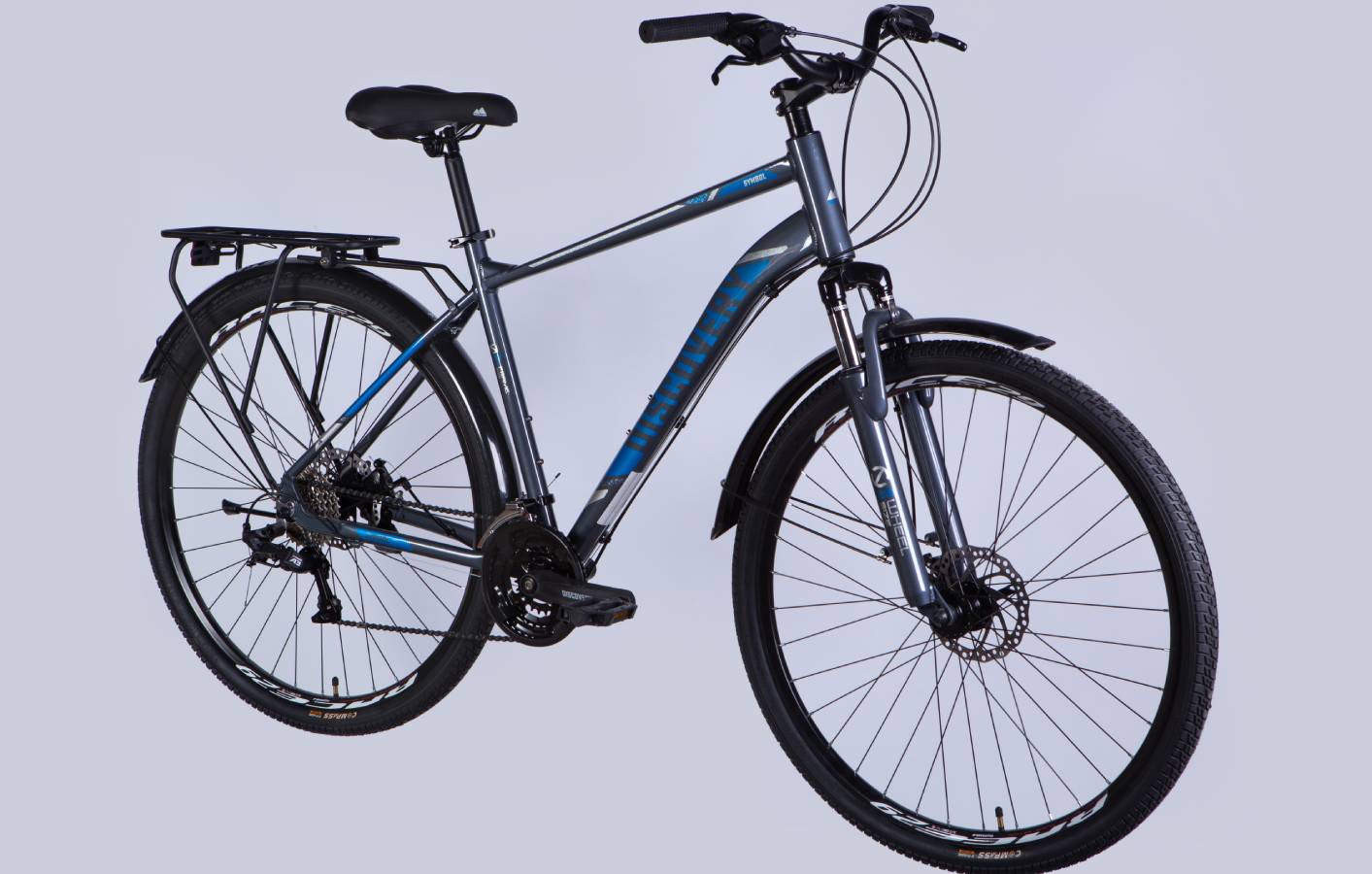 Велосипед Discovery SYMBOL MAN DD 28" размер L рама 20" 2025 черно-синий 4