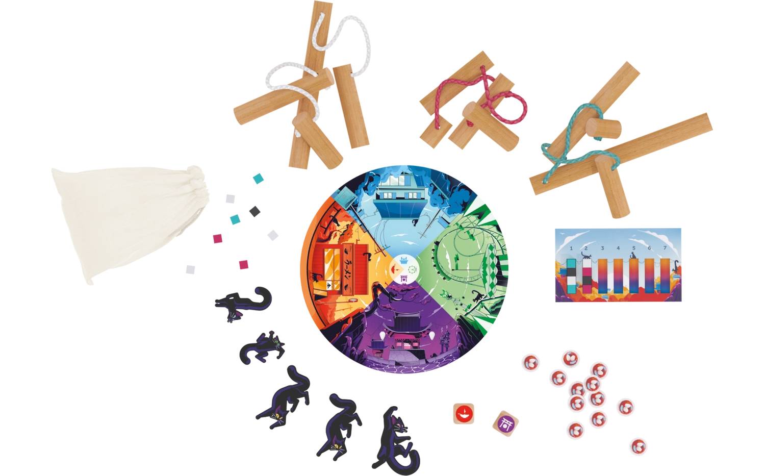 Настільна гра Некоджіма (Nekojima) 3