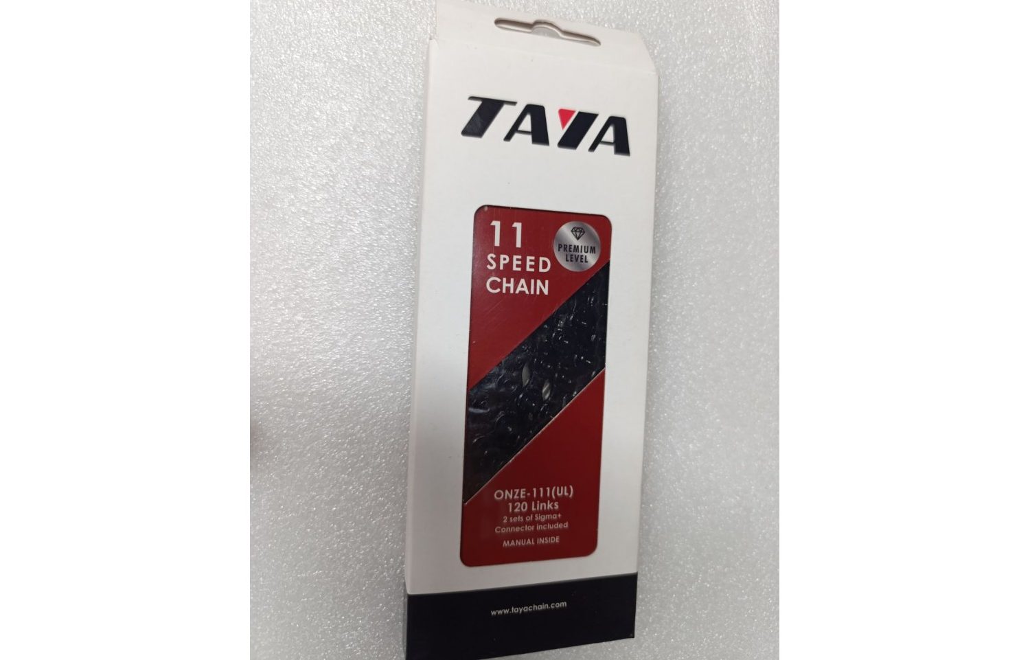 Ланцюг Taya ONZE-111(UL) 11шв 1/2"X5/64", 120L,TI чорний 2