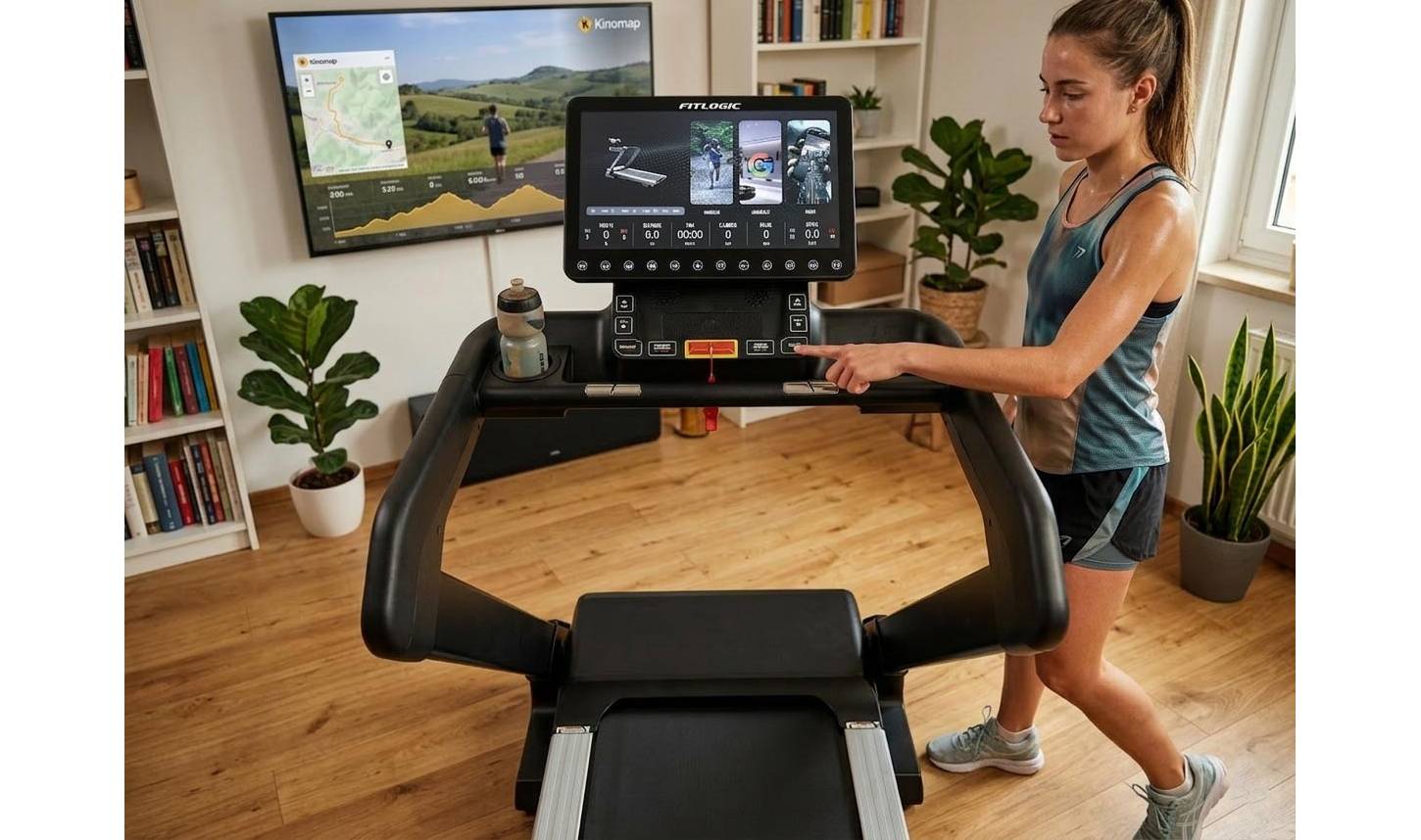 Беговая дорожка FitLogic T581A Mirror 2 Беговая дорожка FitLogic T581A Mirror 2