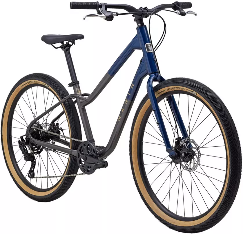 Фотография Велосипед Marin STINSON 2 27,5" размер S 2023 Серо-синий 2