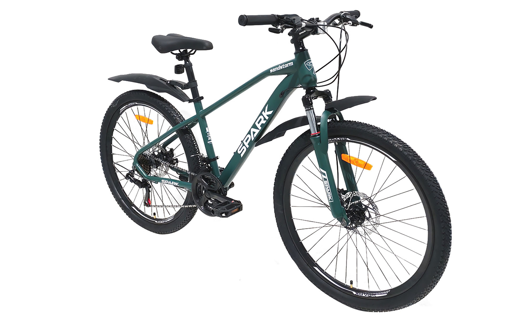 Велосипед SPARK SANDSTROM 26", размер S, рама 15", 2025, темно-зеленый 3
