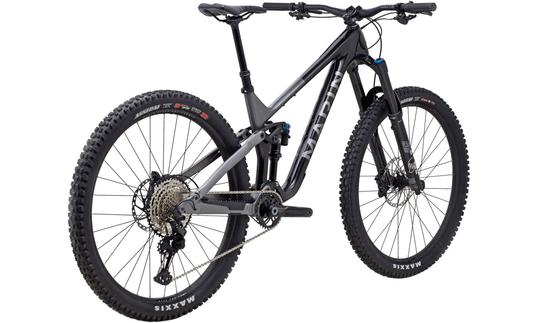 Велосипед 29" Marin Alpine Trail Carbon 2 размер рамы L 2024 Gloss Black/Silver 4