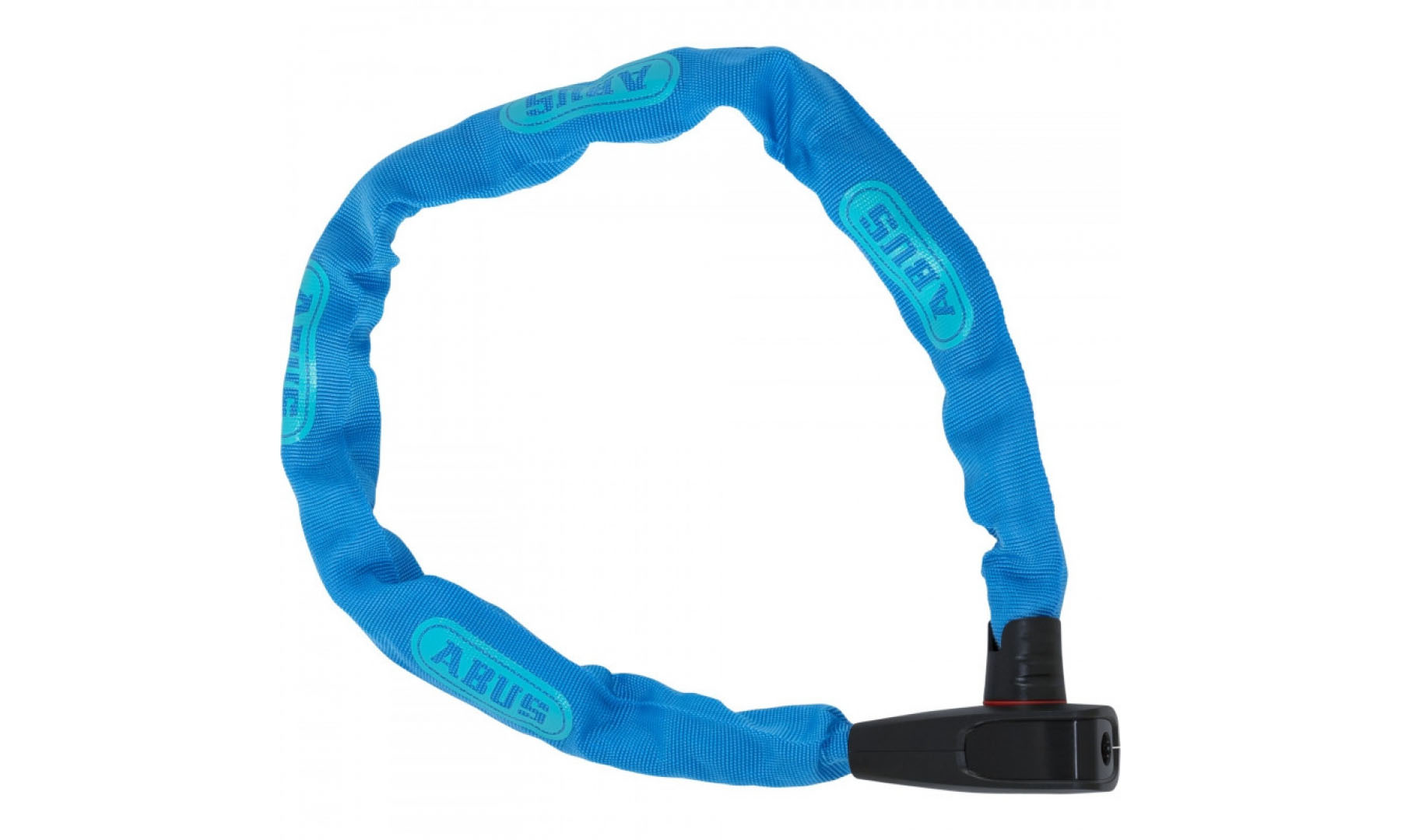 Замок із ланцюгом ABUS 6806K/85см, блакитний (square Chain) 4