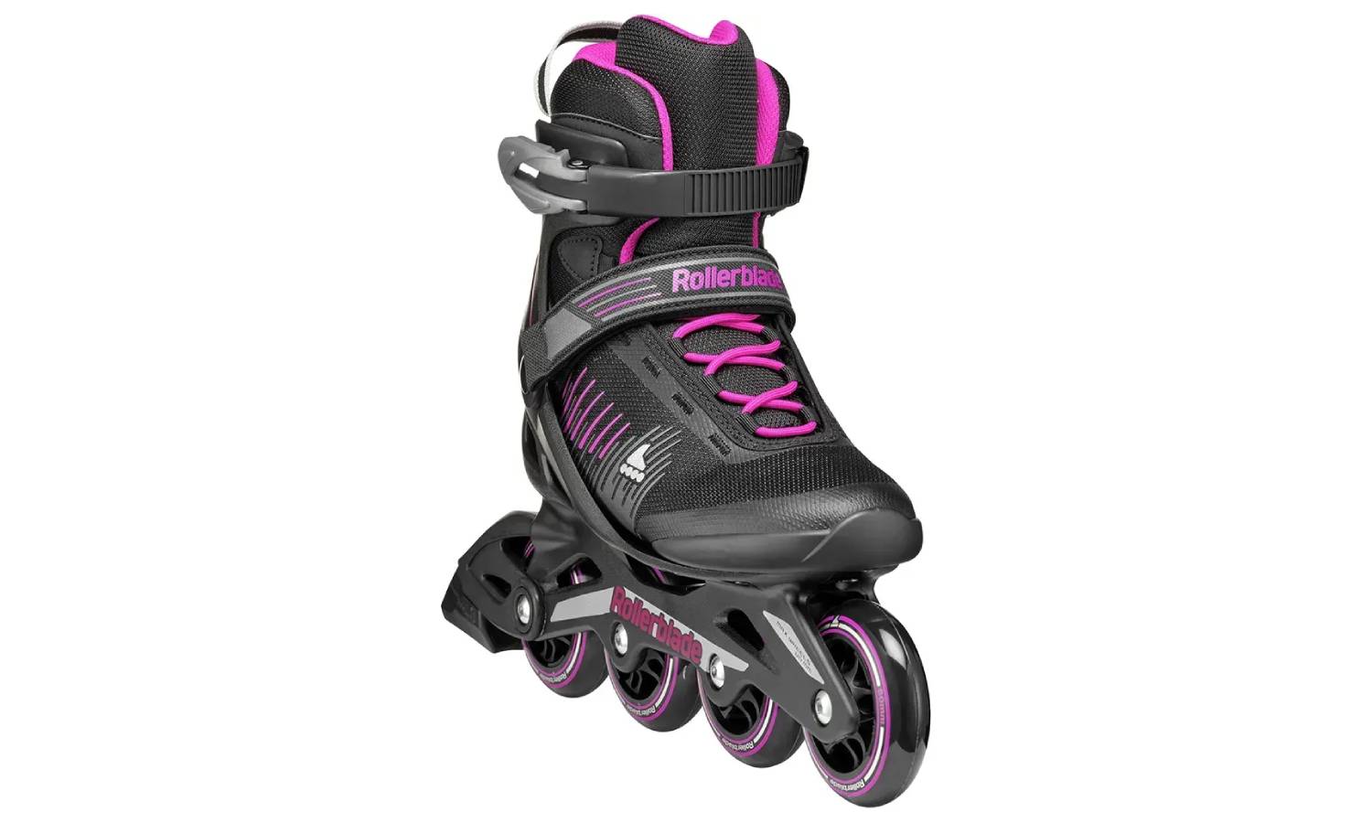 Ролики Rollerblade Zetrablade W black-cyclamen pink 240 2