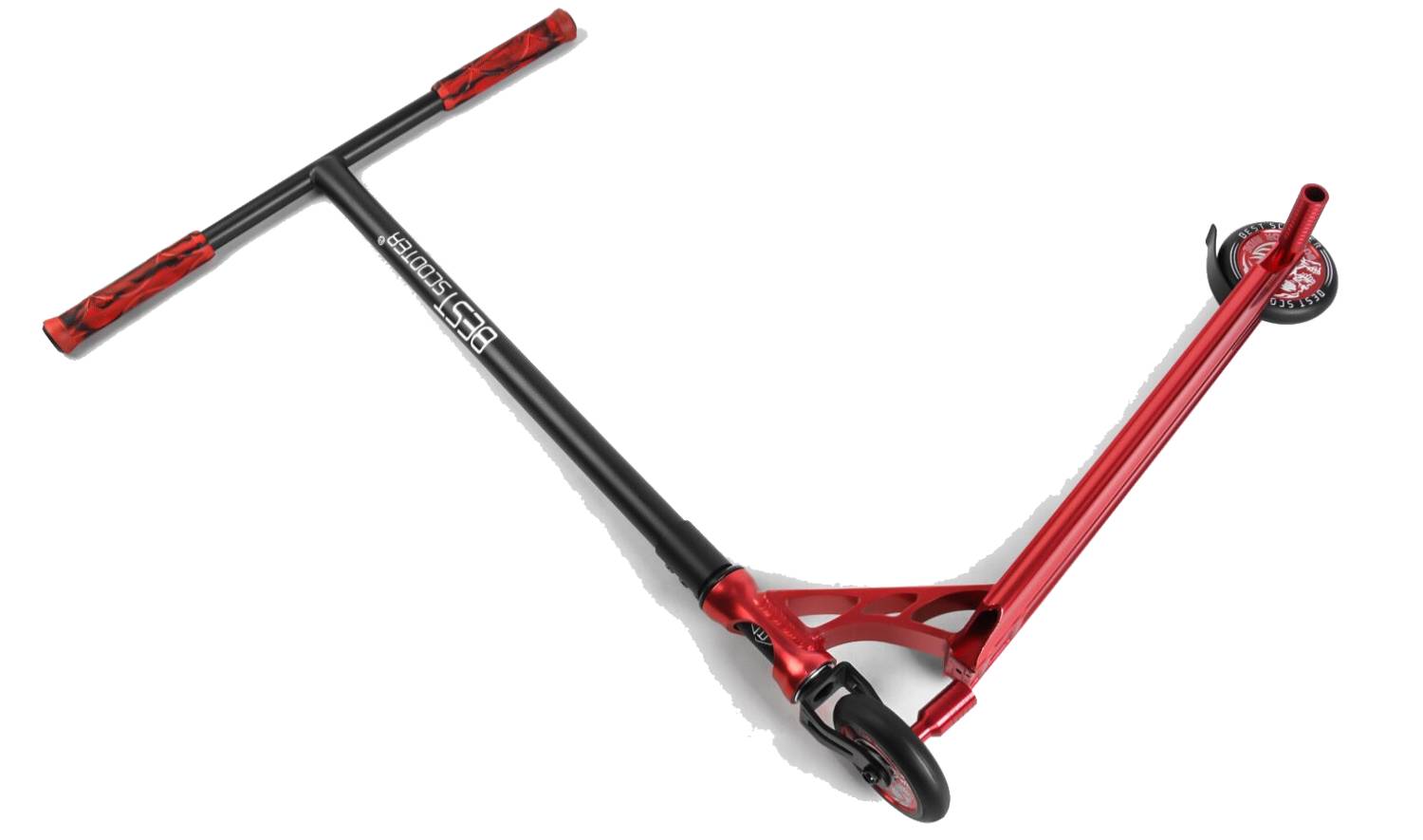 Самокат трюковый Best Scooter strictly красный 6