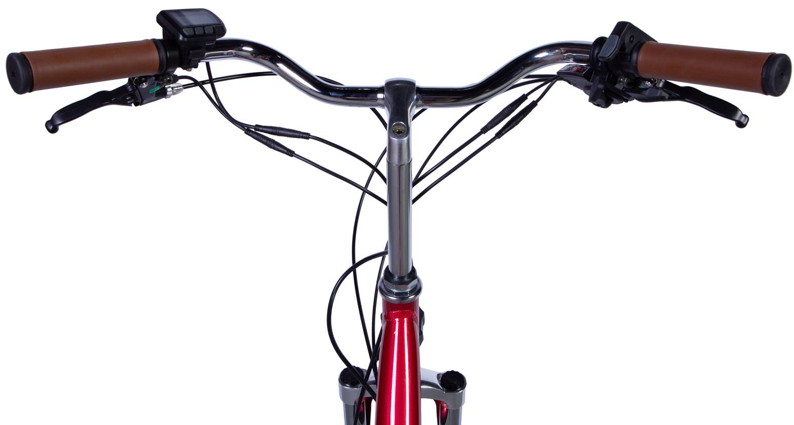 Електровелосипед Dorozhnik eCORAL 28" розмір L рама 19" 500W 48B 12.5 Ah Сливовий 2