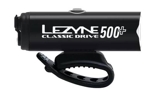 Фотография Передний свет Lezyne CLASSIC DRIVE 500+ FRONT Черный матовый 500 люменов Y17 3