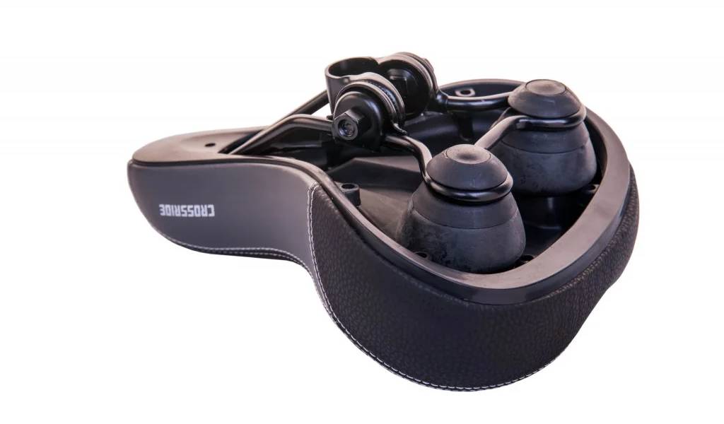 Седло дорожное Baisike N312 черный с серым 2