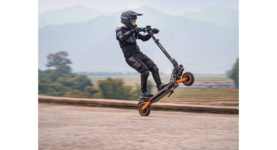 Електросамокат із сидінням KUGOO KIRIN G2 PRO New (1200 Вт; 15 Аh 48 В), чорний 6