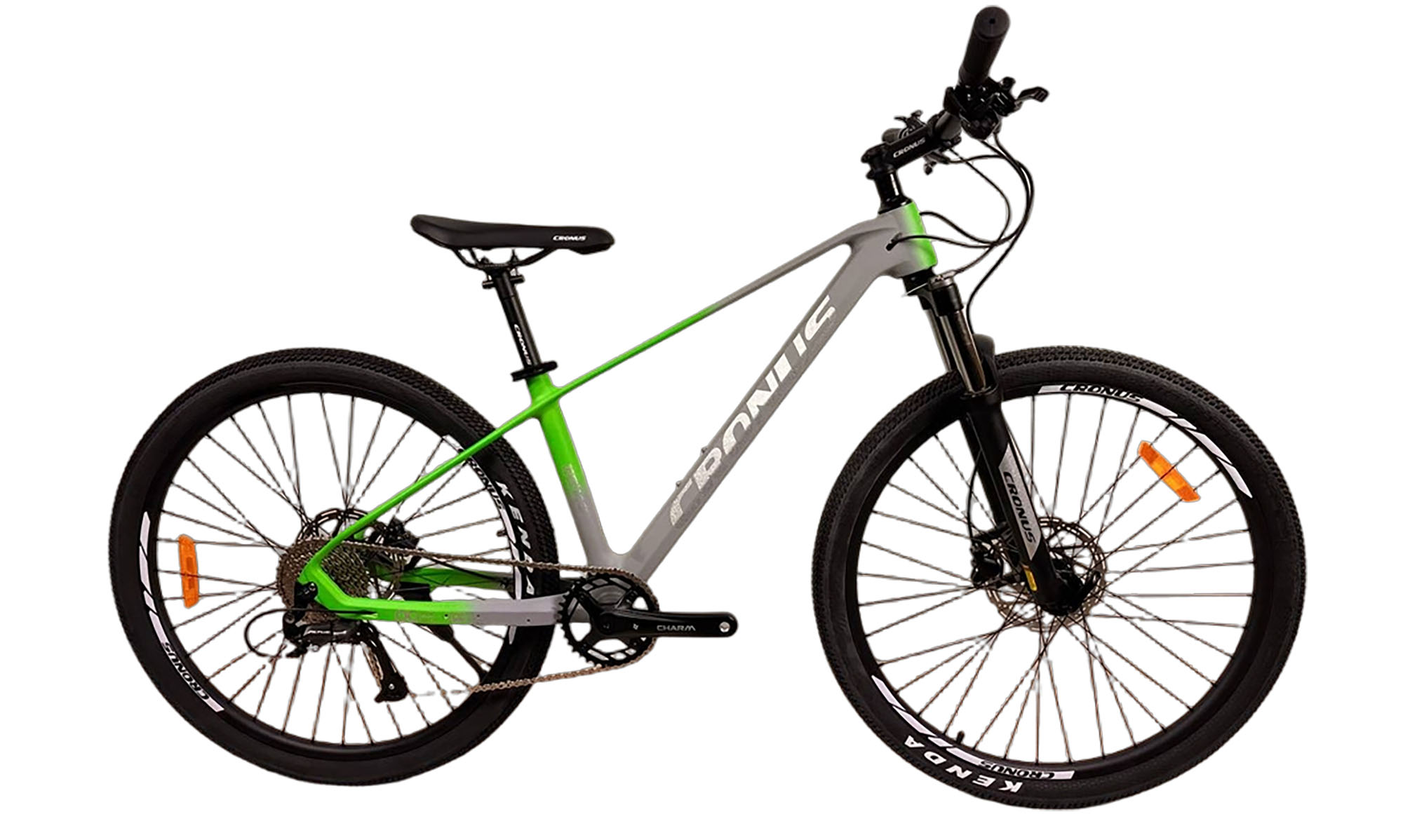 Велосипед Cronus Hurricane 27.5", размер M, рама 17", год 2025, Зеленый 
