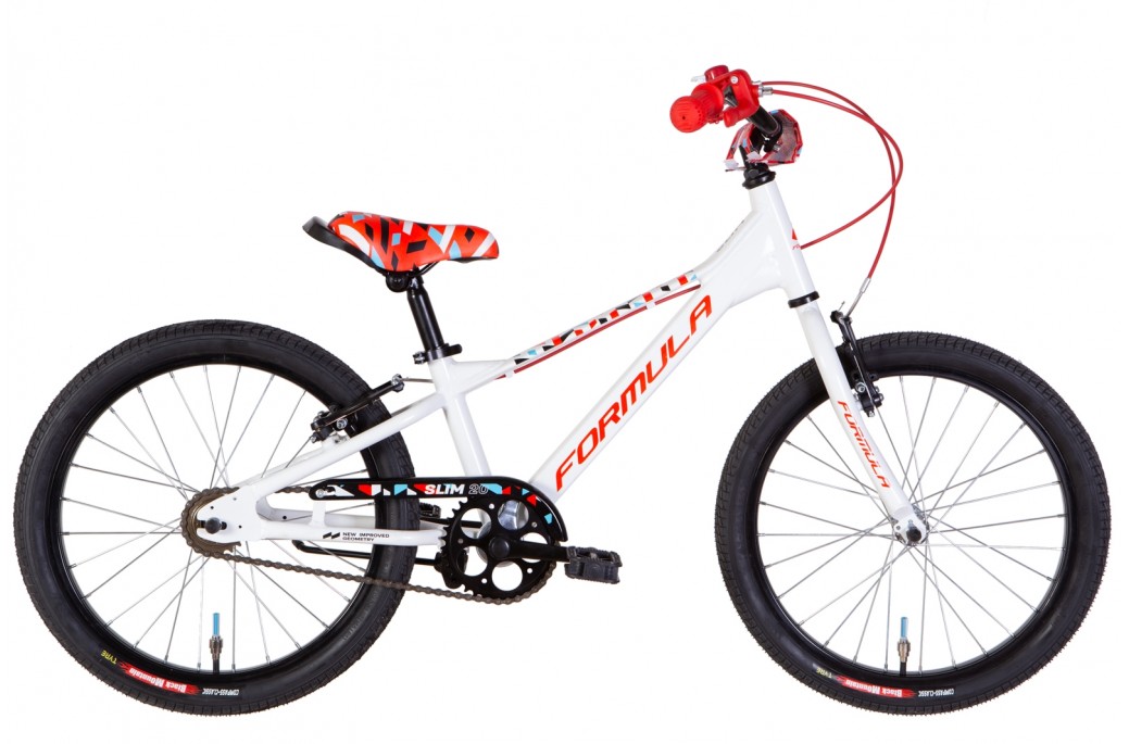 Велосипед Formula CREAM 20" рама 10" (2022) Бело-красный