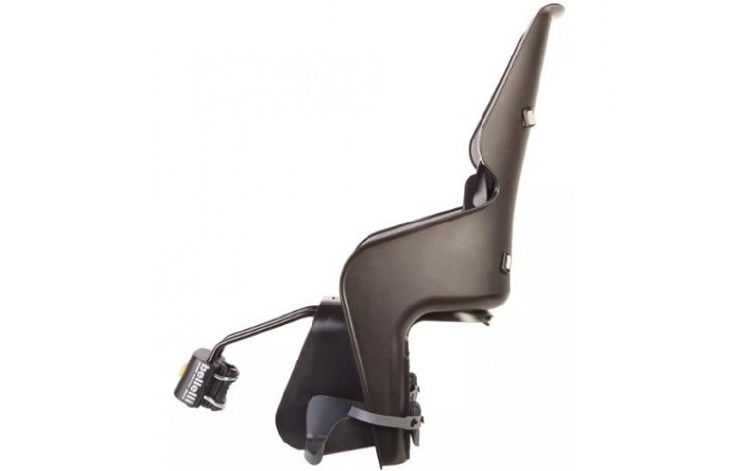 Детское кресло Bellelli Lotus на подседельную трубу, до 22кг черный 2 Детское кресло Bellelli Lotus на подседельную трубу, до 22кг черный 2