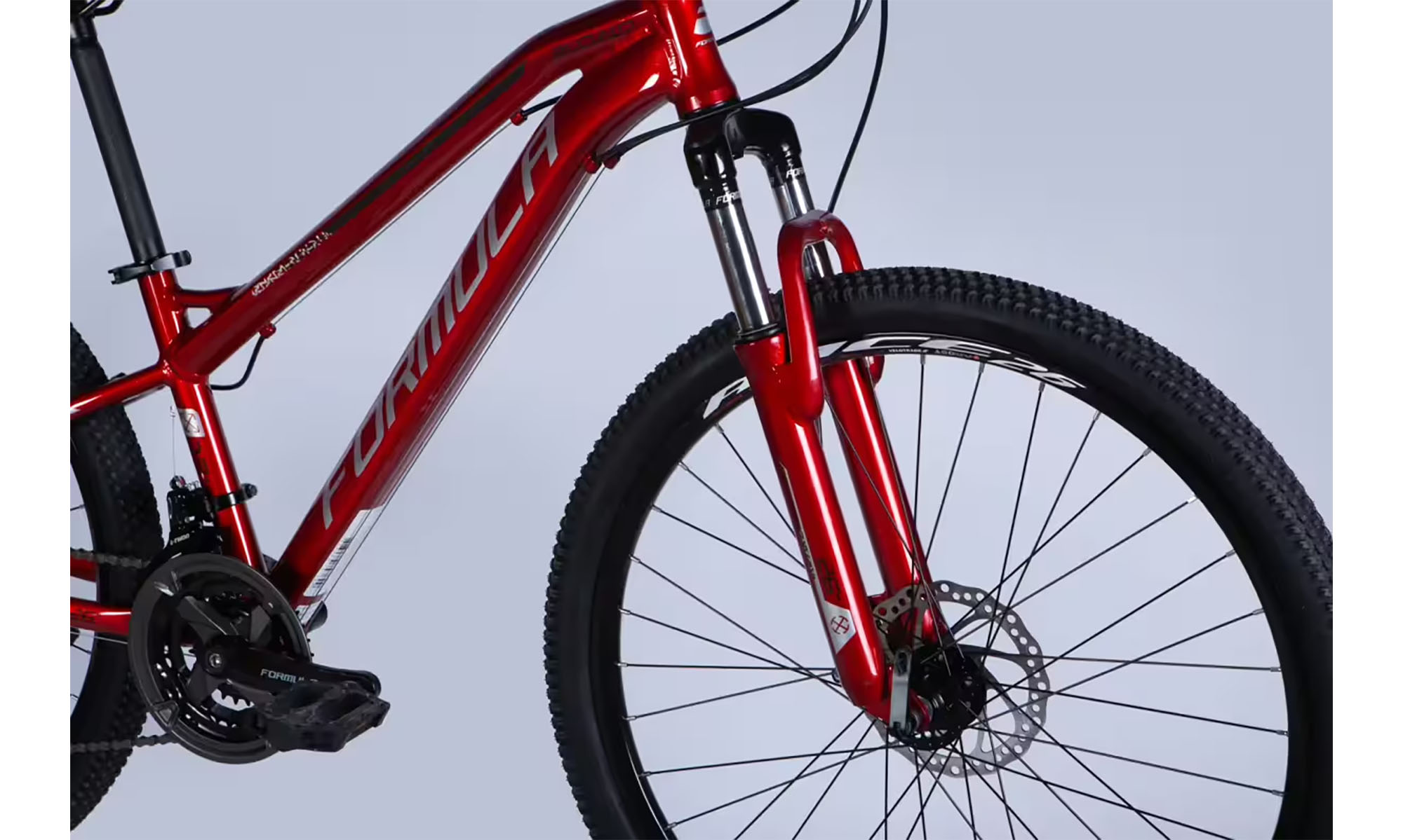 Велосипед Formula BLACKWOOD DD FR 26", розмір XS, рама-13", рік 2026, червоний 4