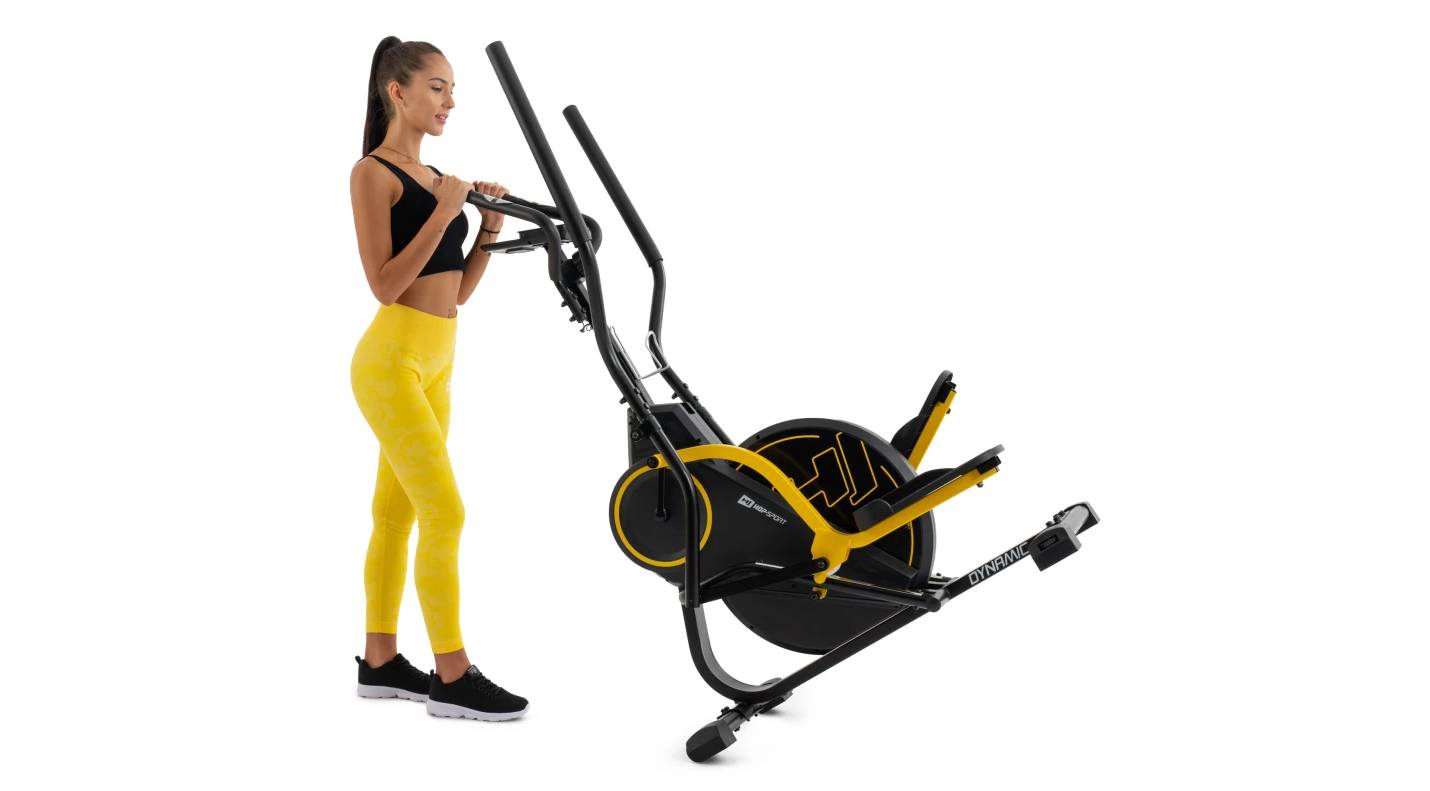 Орбитрек магнитный Hop-Sport HS-450B Dynamic черно-желтый 8 Орбитрек магнитный Hop-Sport HS-450B Dynamic черно-желтый 8