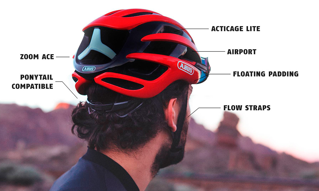 Велошлем спортивный ABUS AIRBREAKER размер М (52-58 см), Оранжевый 2 Велошлем спортивный ABUS AIRBREAKER размер М (52-58 см), Оранжевый 2