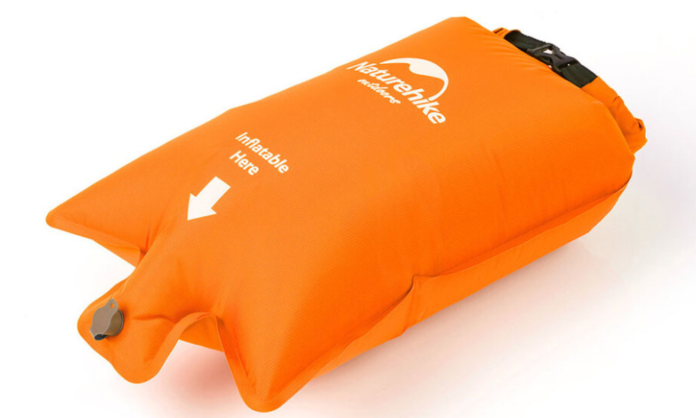Гермомешок-насос для матраца Naturehike FC-10 (NH19Q033-D) оранжевый 3