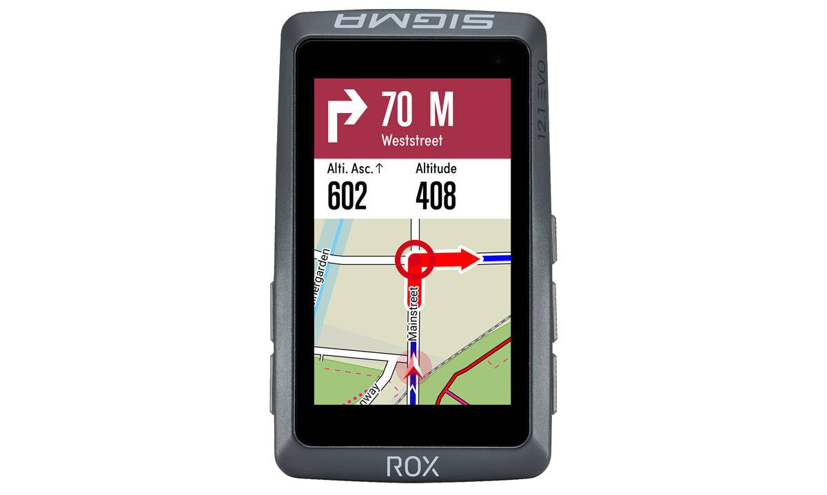 Велокомп'ютер Sigma Sport ROX 12.1 EVO Sensor Set Gray 2 Велокомп'ютер Sigma Sport ROX 12.1 EVO Sensor Set Gray 2