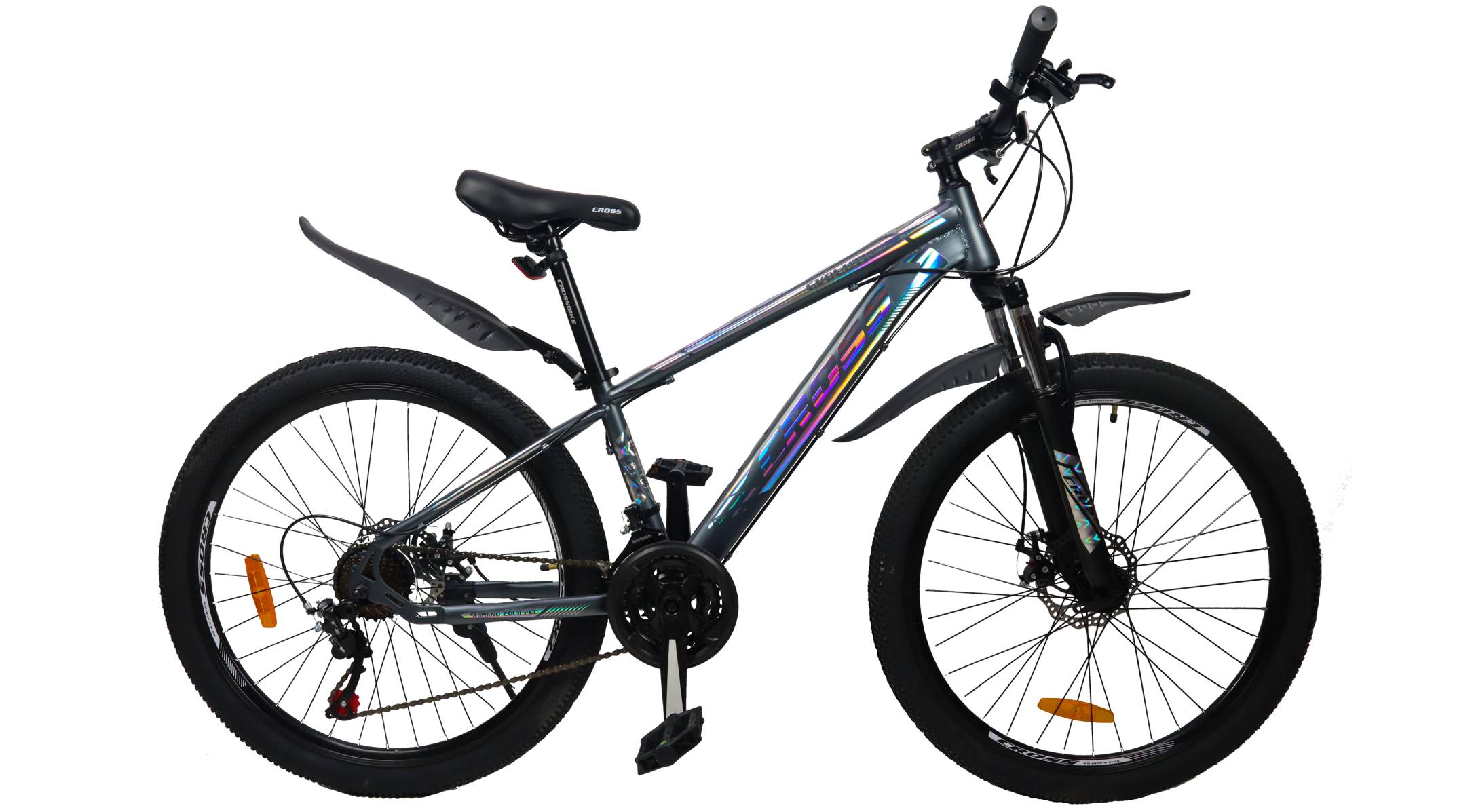 Фотографія Велосипед Cross Evolution V2 26", розмір XS рама 13" (2021) Сірий