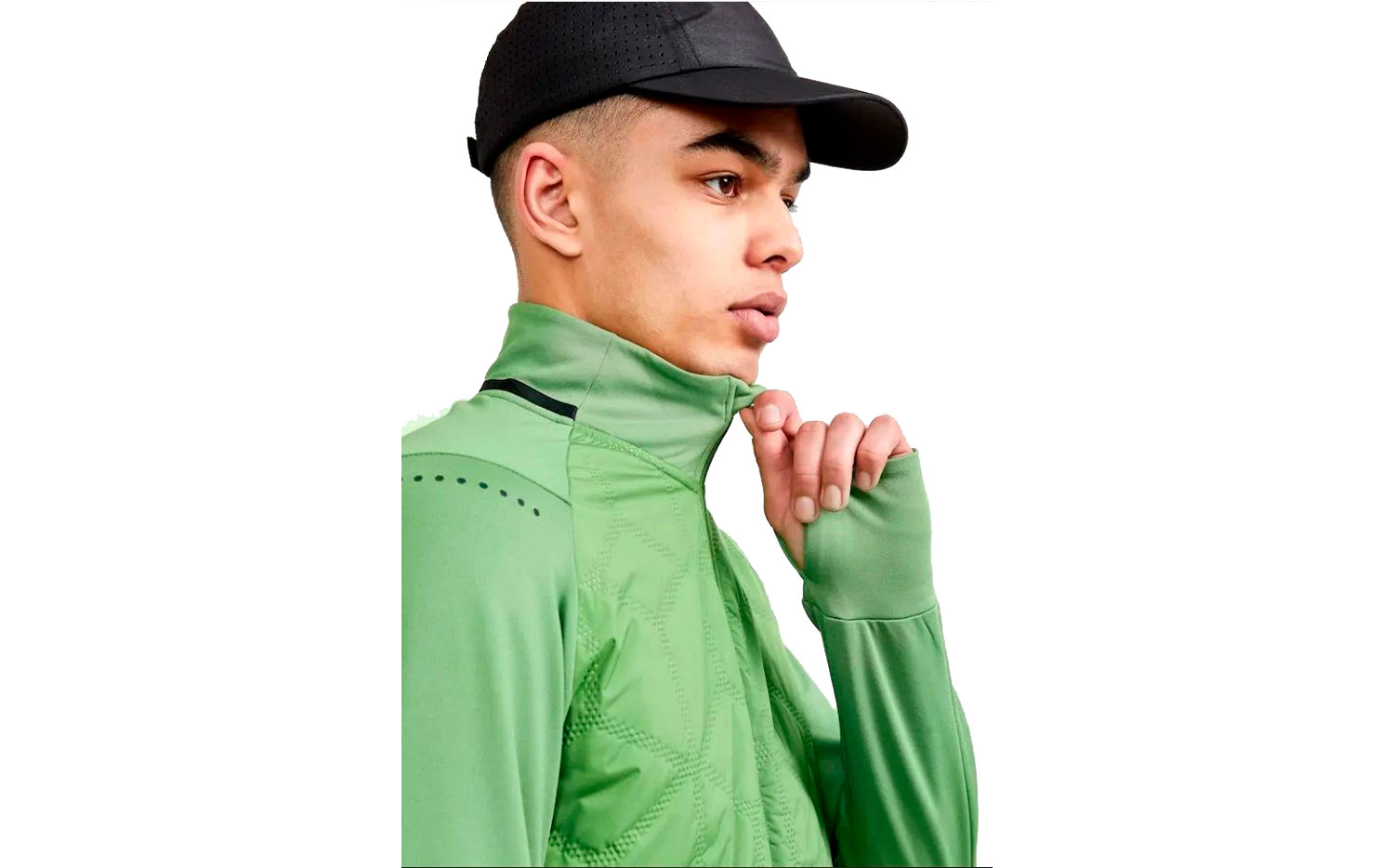 Куртка Craft ADV SubZ Warm Jacket, мужской, размер S, сезон AW 21, зеленый 4