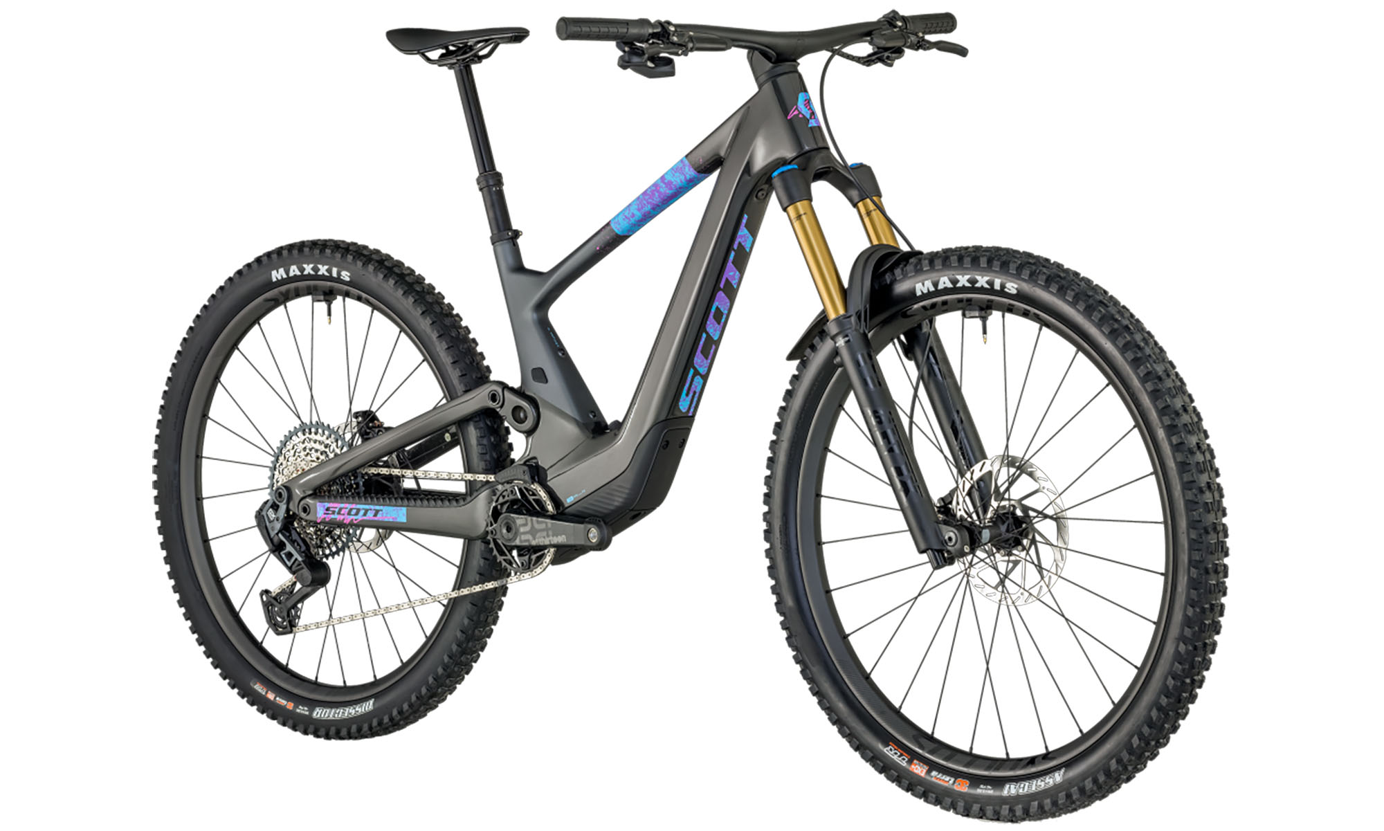 Электровелосипед SCOTT VOLTAGE ERIDE 900 TUNED 29", размер L, год 2025, черно/фиолетовый, EU 2
