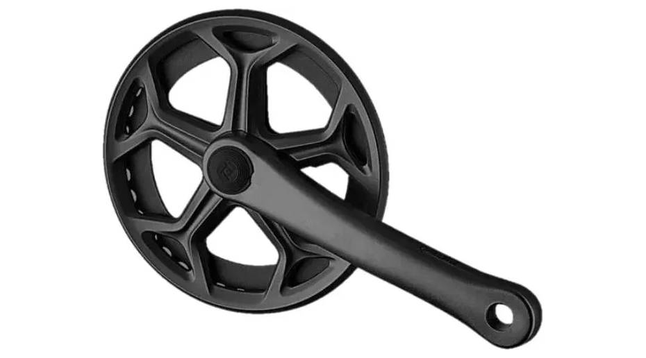 Комплект шатунів PROWHEEL PRO-Q38PP-1, 170mm, 38T black 