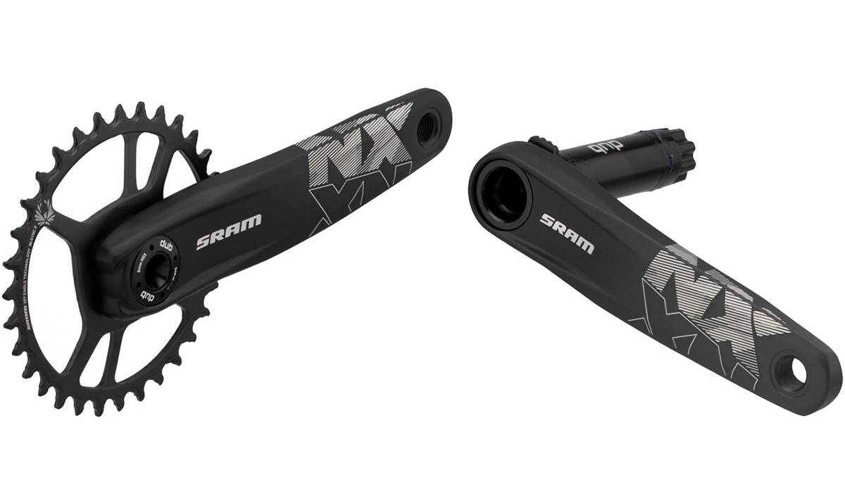 Шатуны SRAM NX Eagle Boost 148 DUB 12s 165 w Direct Mount 32t X-SYNC 2 Steel Chainring Black (DUB Cups/Bearings Not Included) 3