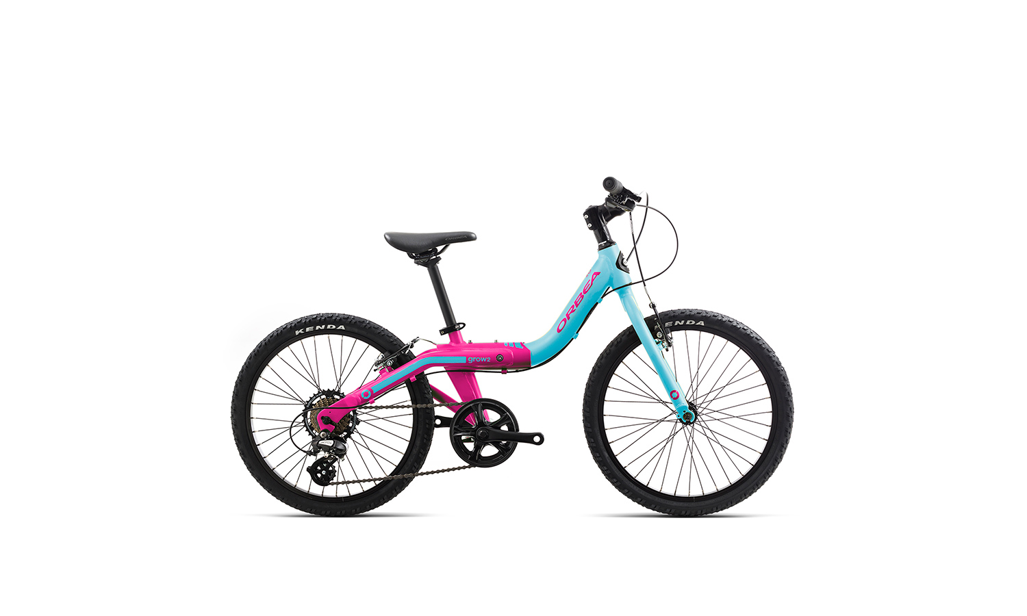 Фотография Велосипед Orbea GROW 2 7V (2019) 2019 Голубо-розовый 