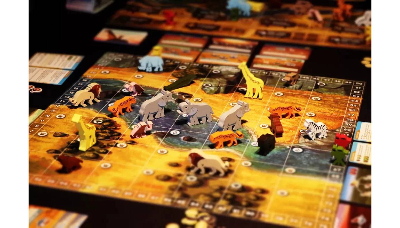Настольная игра Дикая природа. Серенгети (Wild: Serengeti) 6