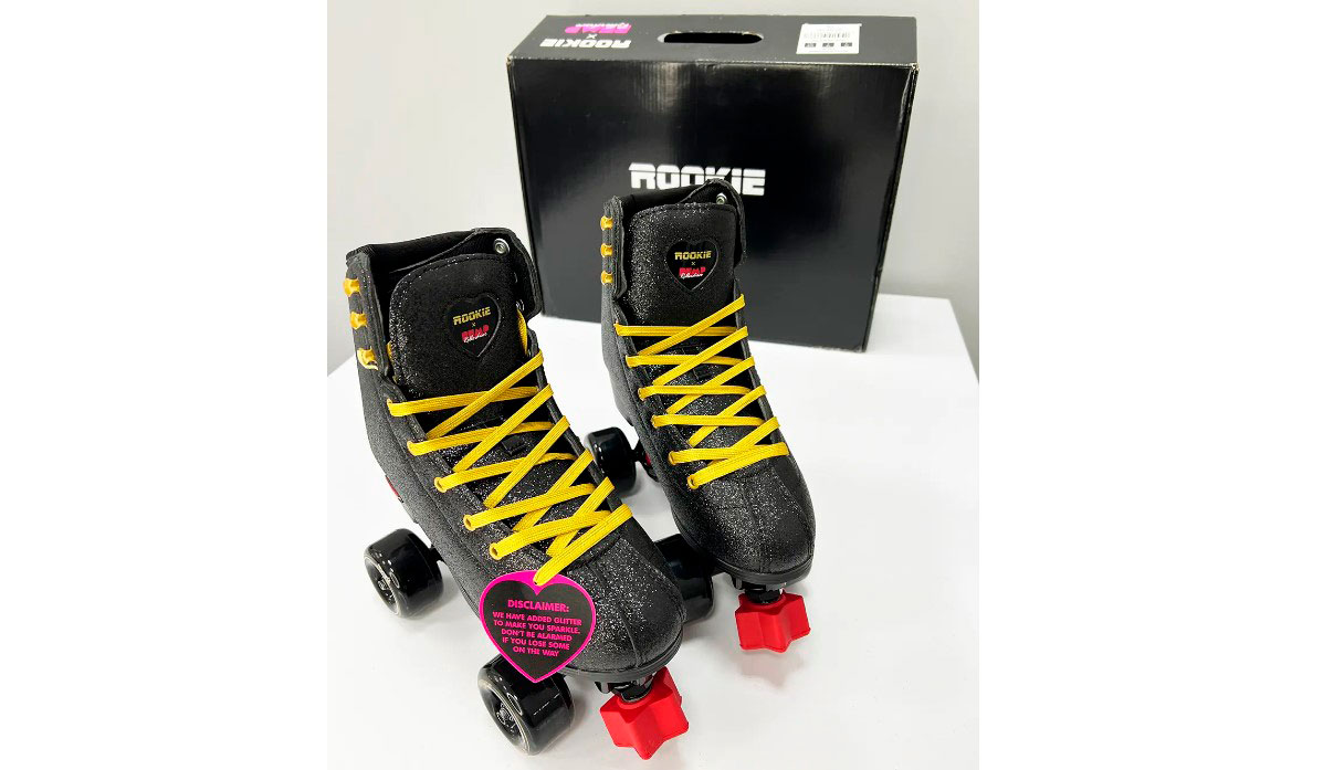 Ролики квады Rookie BUMP Rollerdisco Black размер 37 5