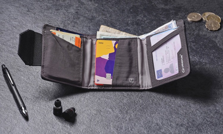Кошелек Lifeventure Recycled RFID Wallet navy 2 Кошелек Lifeventure Recycled RFID Wallet navy 2