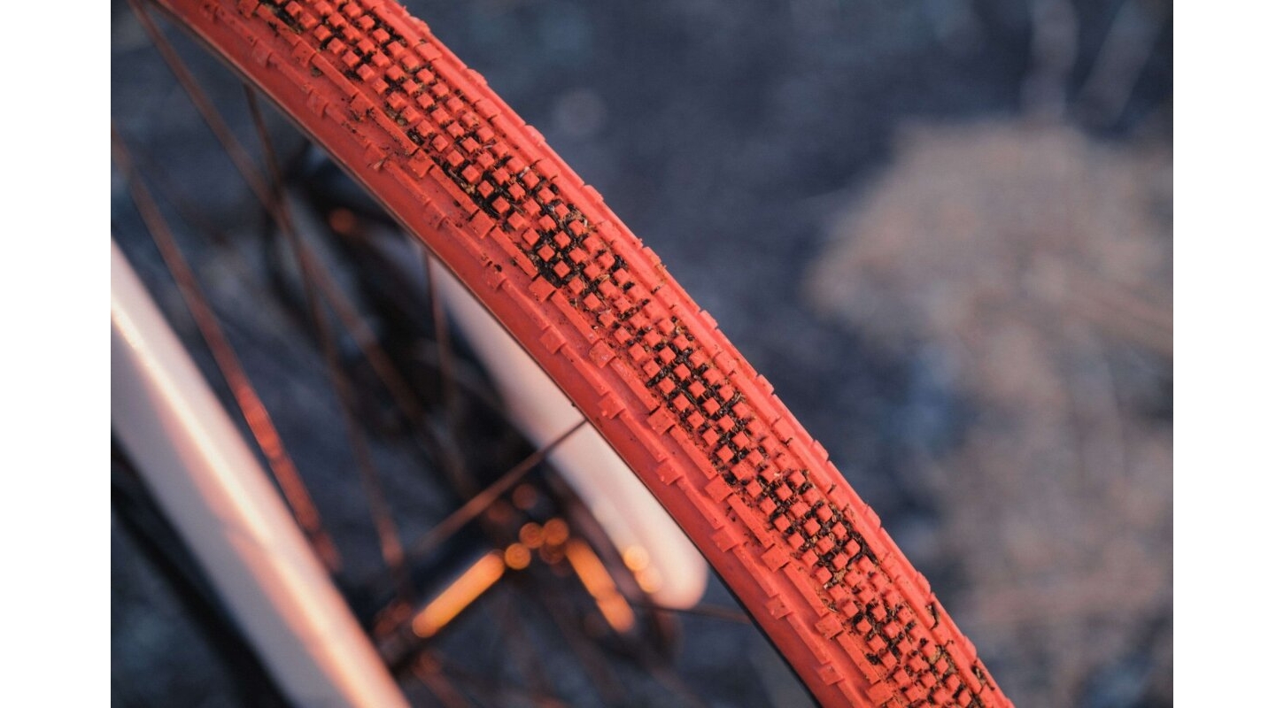 Покрышка Panaracer GRAVELKING SK, 700x38C Sunset Orange/Black 4