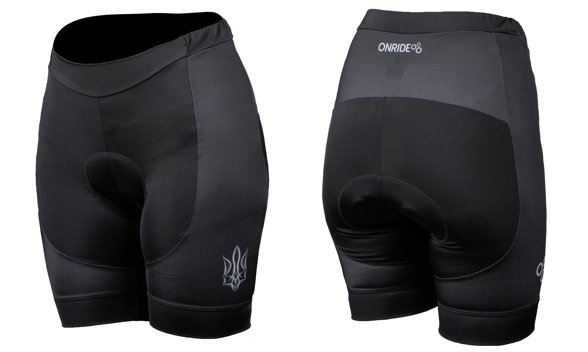 Велотруси без лямок жіночі ONRIDE Cuddle, колір чорний, розмір XXL Велотруси без лямок жіночі ONRIDE Cuddle, колір чорний, розмір XXL