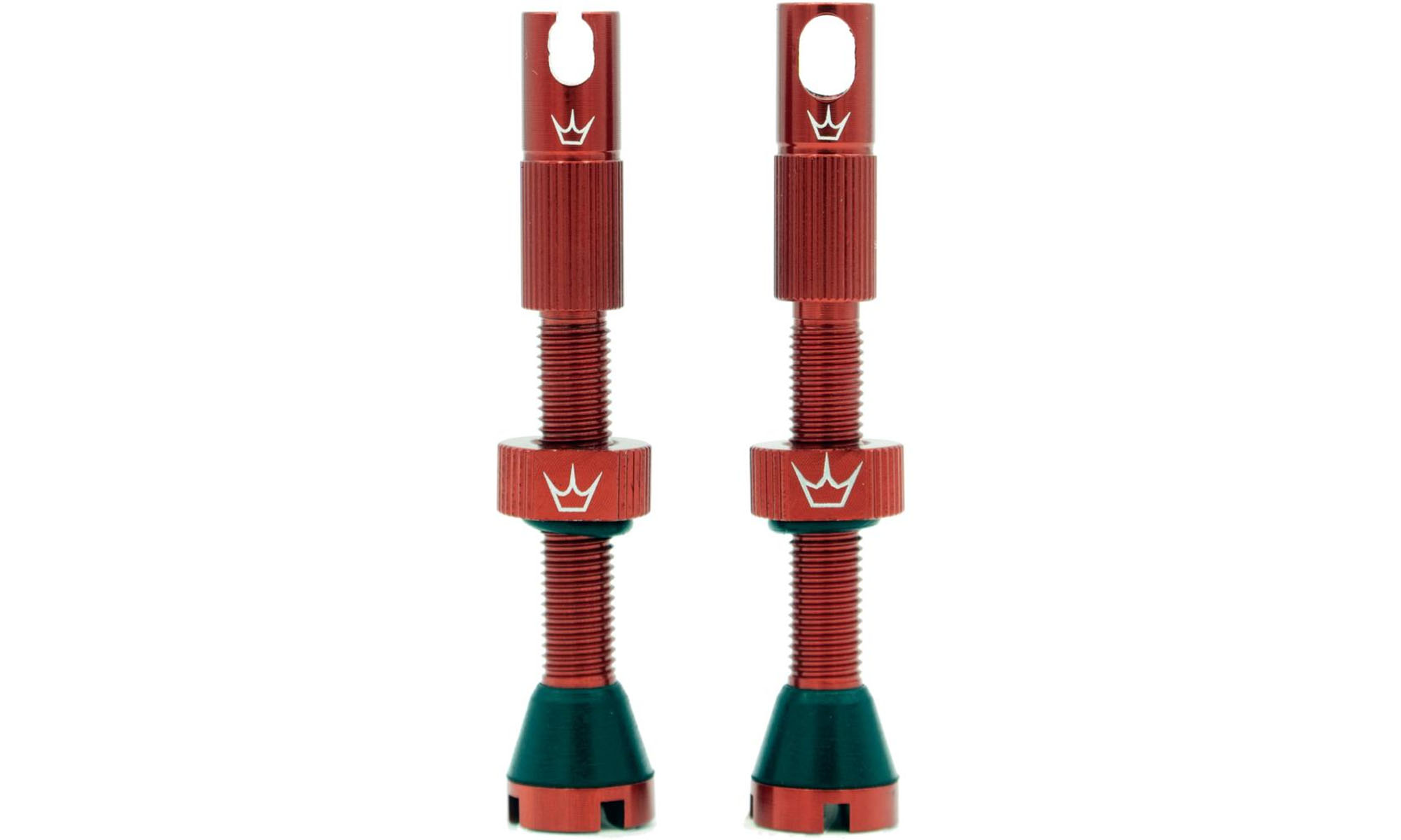 Ниппели Peaty's x Chris King Tubeless Valves, 42mm, Red Ниппели Peaty's x Chris King Tubeless Valves, 42mm, Red