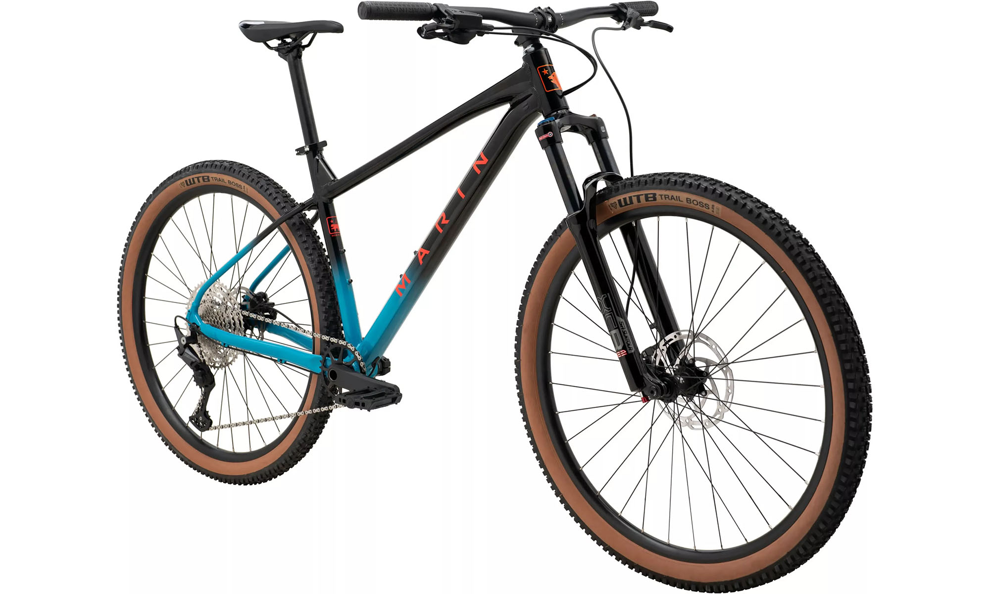 Фотографія Велосипед Marin BOBCAT TRAIL 5 29" рама M, 2025, BLUE/BLACK (синий/черный) 2