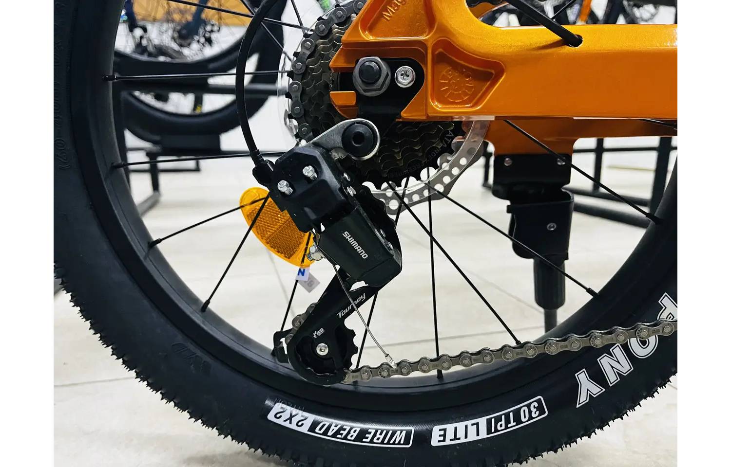 Фотография Велосипед Crosser XMB 20" 2021 оранжевый 2