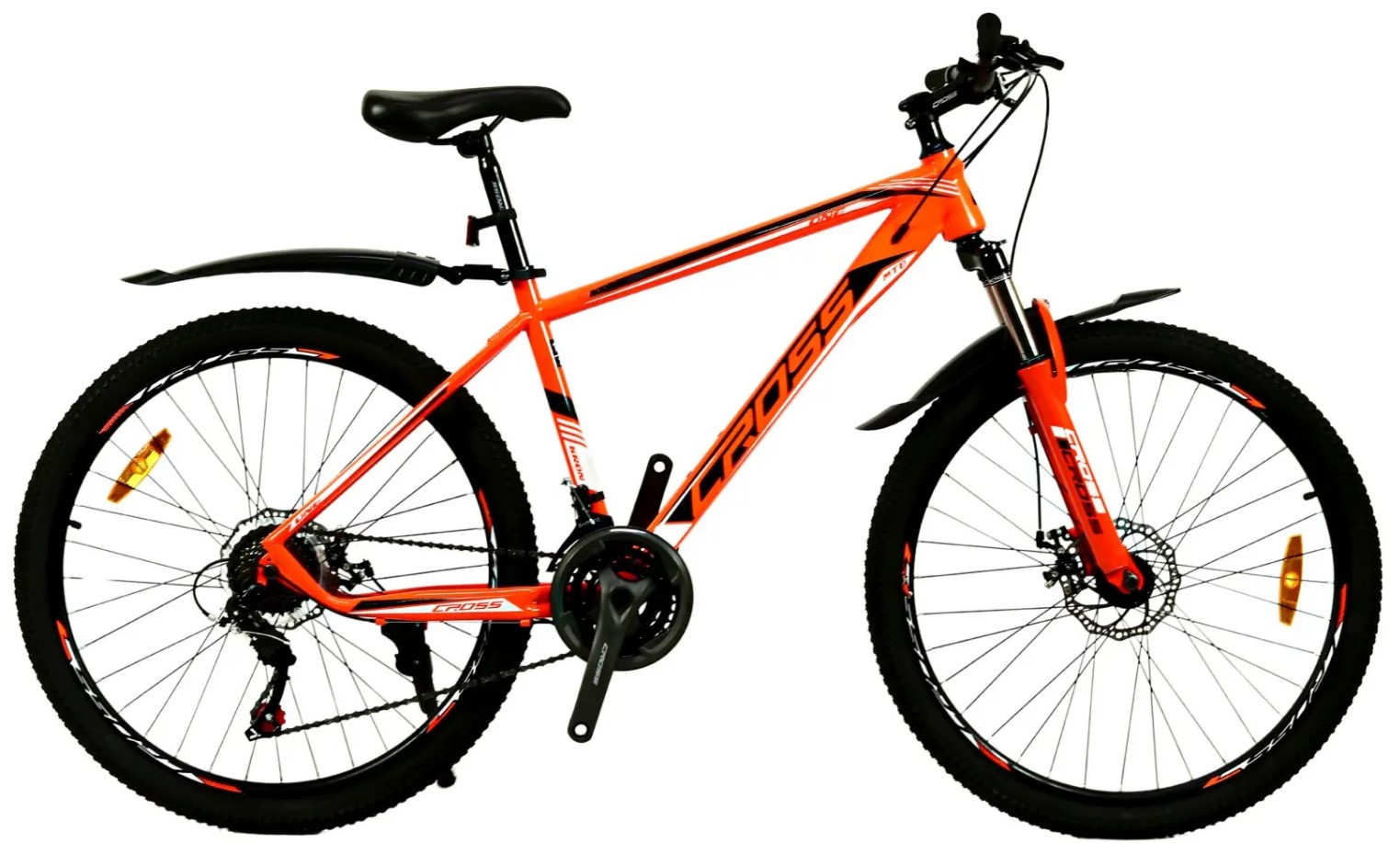 Велосипед Cross Kron 26" размер М рама 17 2022 Оранжевый