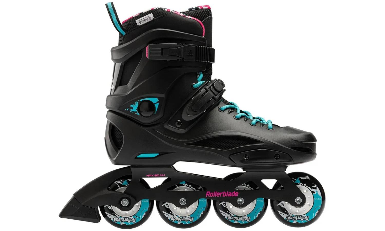 Фотографія Ролики Rollerblade RB Cruiser W 2023 black-aqua 230 2