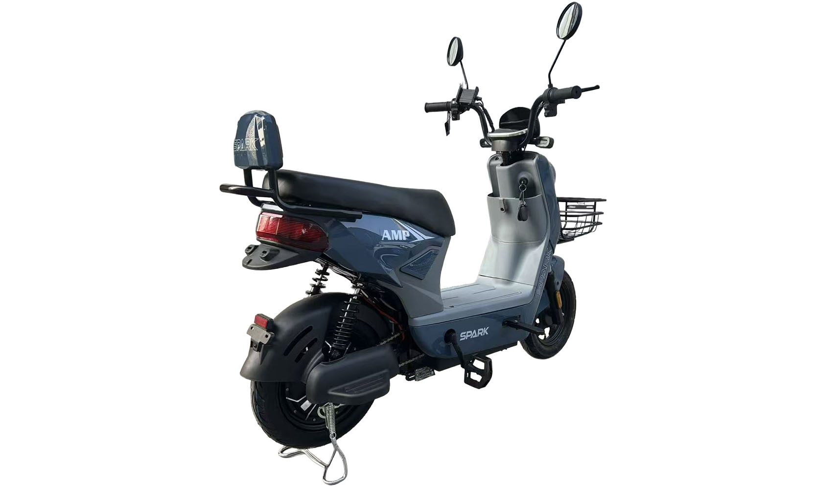 Велосипед с электромотором SPARK AMP 14", 48V/800W/25Ah, год 2026, синий 4