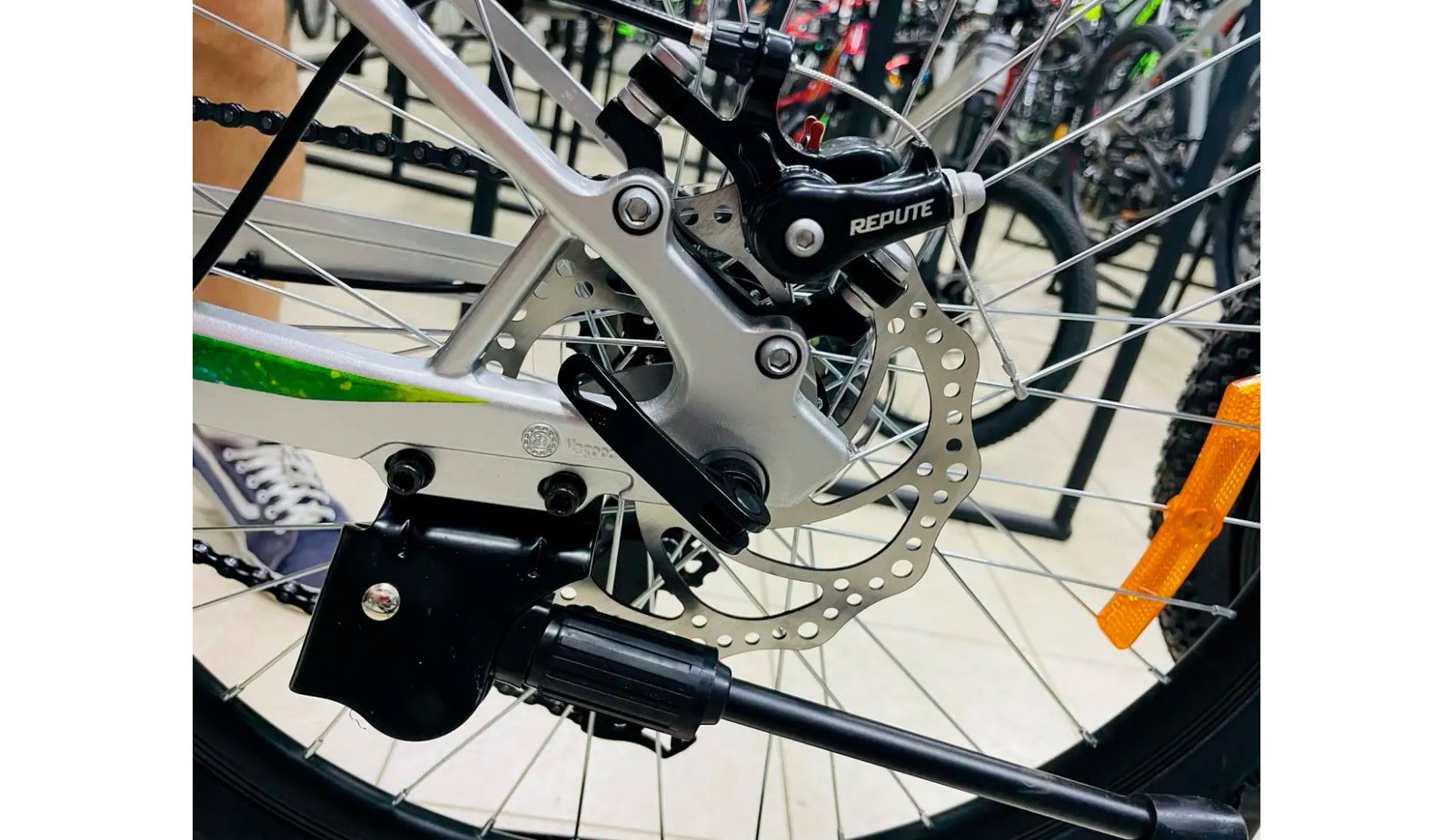 Фотографія Велосипед Crosser Martin 24" розмір XXS Сірий 6