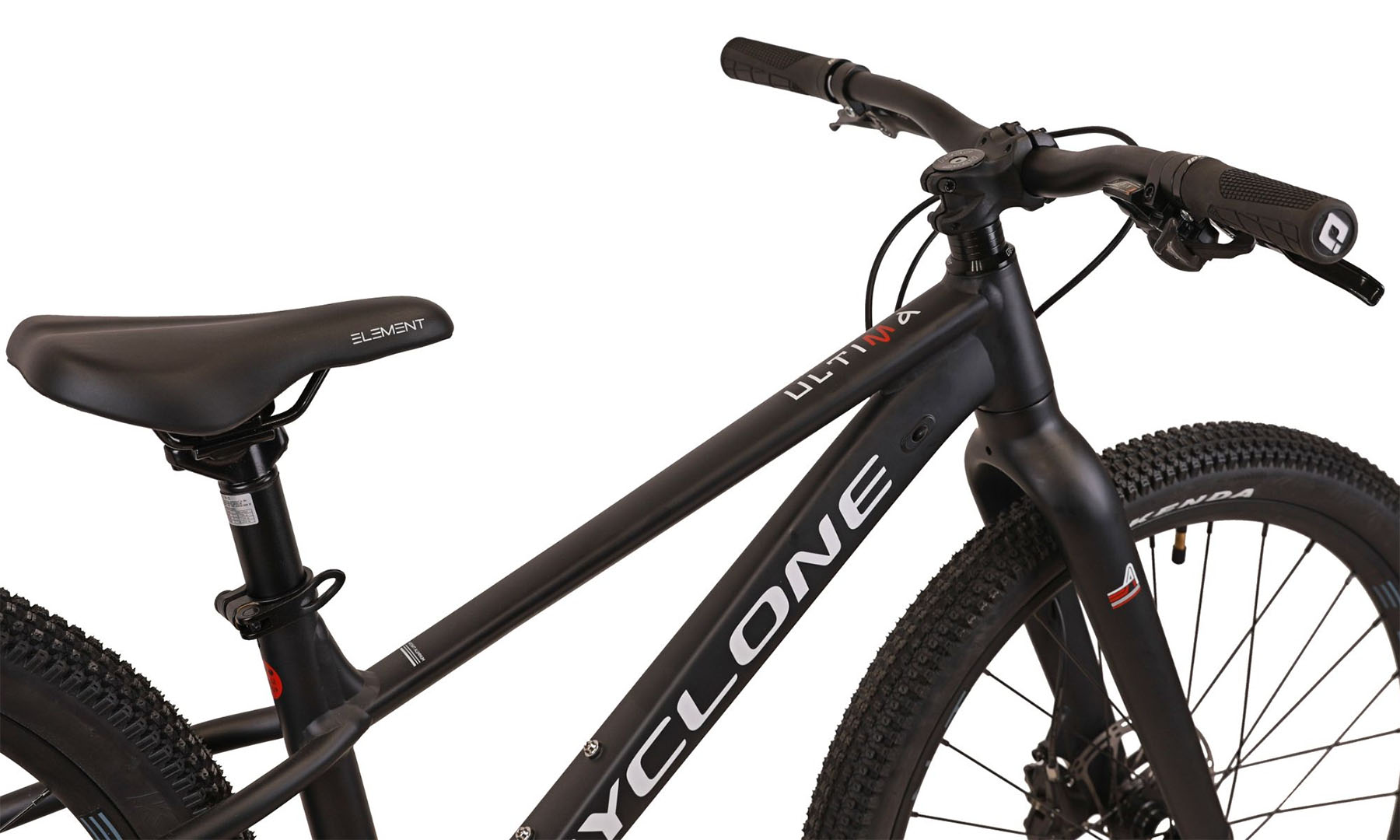 Велосипед CYCLONE ULTIMA 24", размер рамы 12" (2025) черный (мат) 2 Велосипед CYCLONE ULTIMA 24", размер рамы 12" (2025) черный (мат) 2