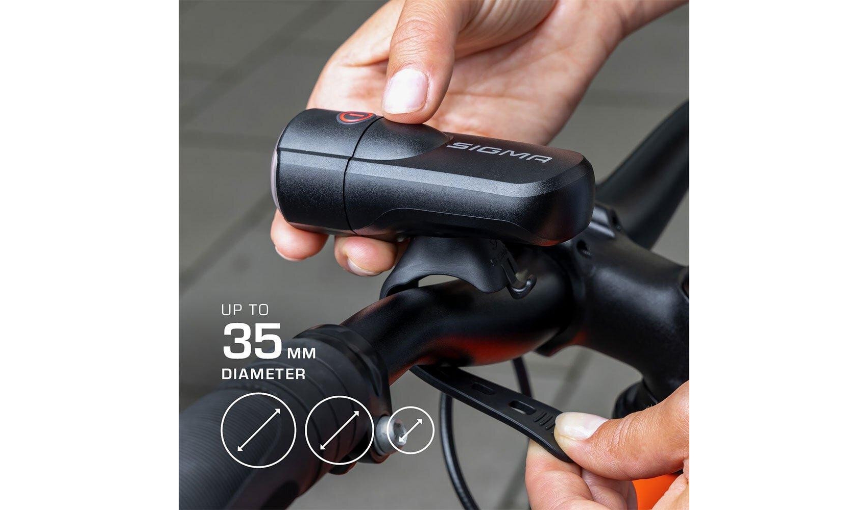 Фара передня SIGMA Aura 30 Sport 10